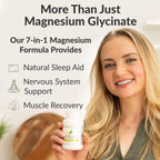 BIOptimizers Magnesium Breakthrough Supplement with 500mg - 7 Forms of Magnesium: Glycinate, Malate, Citrate, and More - Natural Support for Sleep and Cognitive Function -60 Capsules- Calming Vitamins