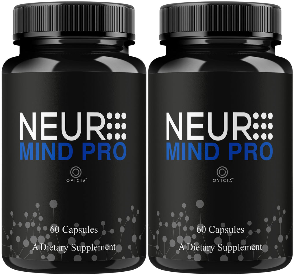 (2 Pack) Neuro Mind Pro - Neuro Mind Pro Capsules Advanced Formula, NeuroMindPro Original Premium Pills All Natural Daily Support for Overall Health & Wellness Reviews, 120 Capsules for 2 Months