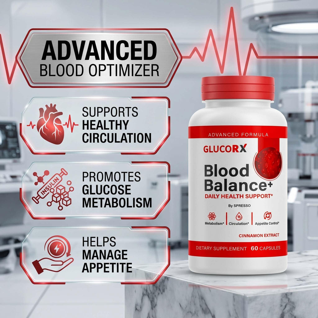 (2 Pack) GlucoRX Blood Balance Capsules, Official GlucoRX Supplement Pills with Premium Ingredients, Advanced Formula Support for Overall Health & Wellness Reviews (120 Capsules)
