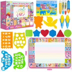 Water Doodle Mat, Kids Drawing Toys for 3 4 5 Year Old Boys Girls Gifts