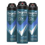Degree Antiperspirant Deodorant Dry Spray Cool Rush 3.8 oz 3 Count