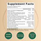 NatureBell Methylated B Complex Vitamins - 240 Vegetarian Capsules - High Bioavailability 12-in-1 Formula - for Immune Health & Energy Support* - Non-GMO & Gluten-Free