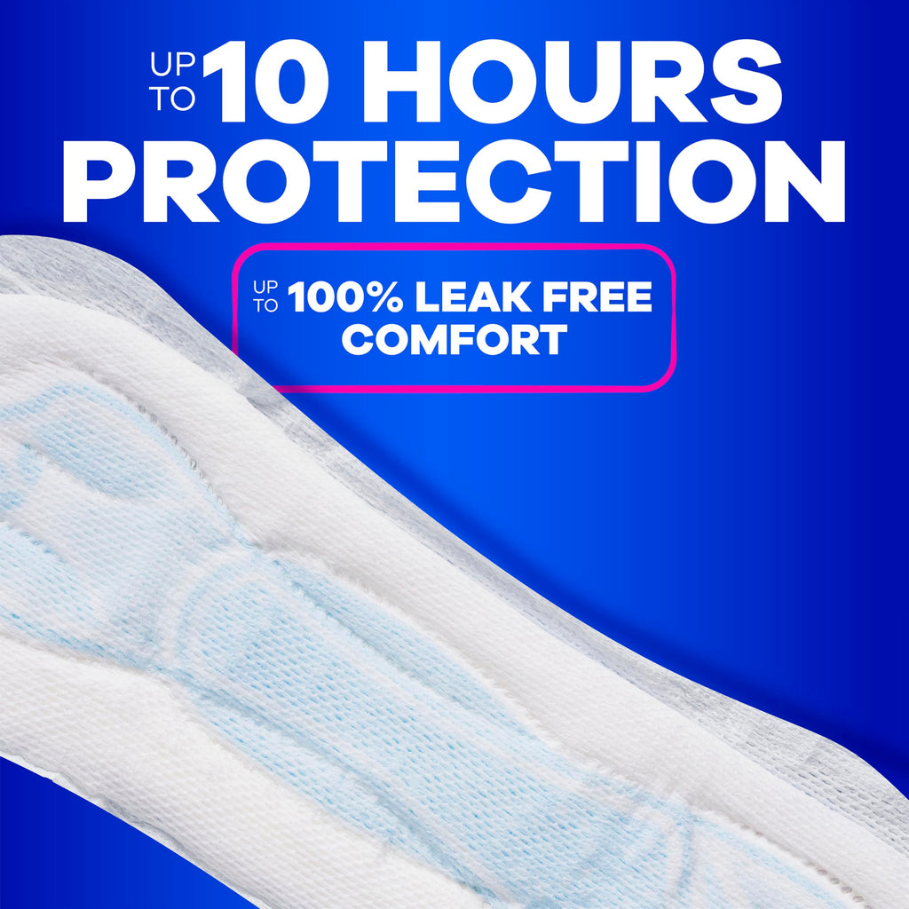 Always Maxi Unscented Pads without Wings, Regular, 48 Count