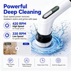 Highyes Electric Spin Scrubber for Bathroom