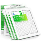 TRIGHTFILTERS 12x12x1 Air Filter 6 Pack, Durable MERV 8 Pleated Home HVAC AC Furnace Filters, Lightweight Compact Air Conditioner Filter Replacement