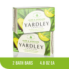 Yardley London Soap Bath Bar Bundle - 10 Bars: English Lavender, Oatmeal and Almond, Aloe and Avocado, Cocoa Butter, Lemon Verbena 4.25 Ounce Bars (Pack of 10 Bars, Two of each)