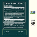 Gaia Herbs Period Cycle Serenity - with Clinically Studied Saffron to Support a Positive Mood* - 60 Vegan Liquid Phyto-Caps (60 Servings)
