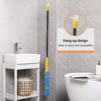 Self-Wringing Twist Mops for Floor Cleaning, Microfiber Floor mop with 57 " Long Handle, Easy Wringing Mop for Hardwood Commercial Household Clean