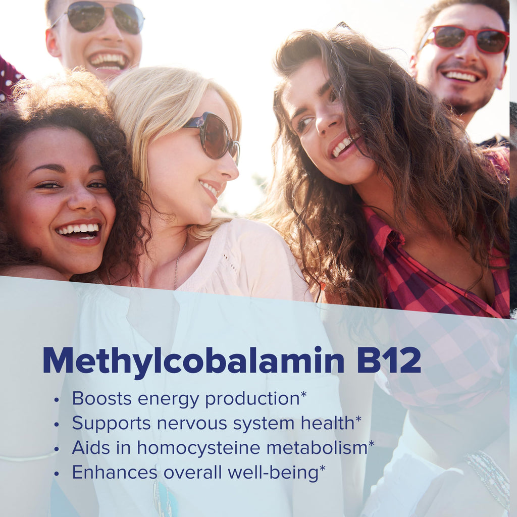 Superior Source No Shot Methylcobalamin B-12 10000 mcg - Vitamin B-12 to Support Energy Production, Brain Health & Overall Wellness - Sublingual Tablets for Quick Absorption - 30 Dissolving Tablets
