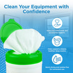 resplabs CPAP Mask Wipes Unscented Cleaner for Full Face, Nasal Masks & Supplies 110 Wipes