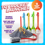 Dinosaur Toy Rocket Launcher for Kids - Birthday Toys for Kids 3-5 5-7 4-6