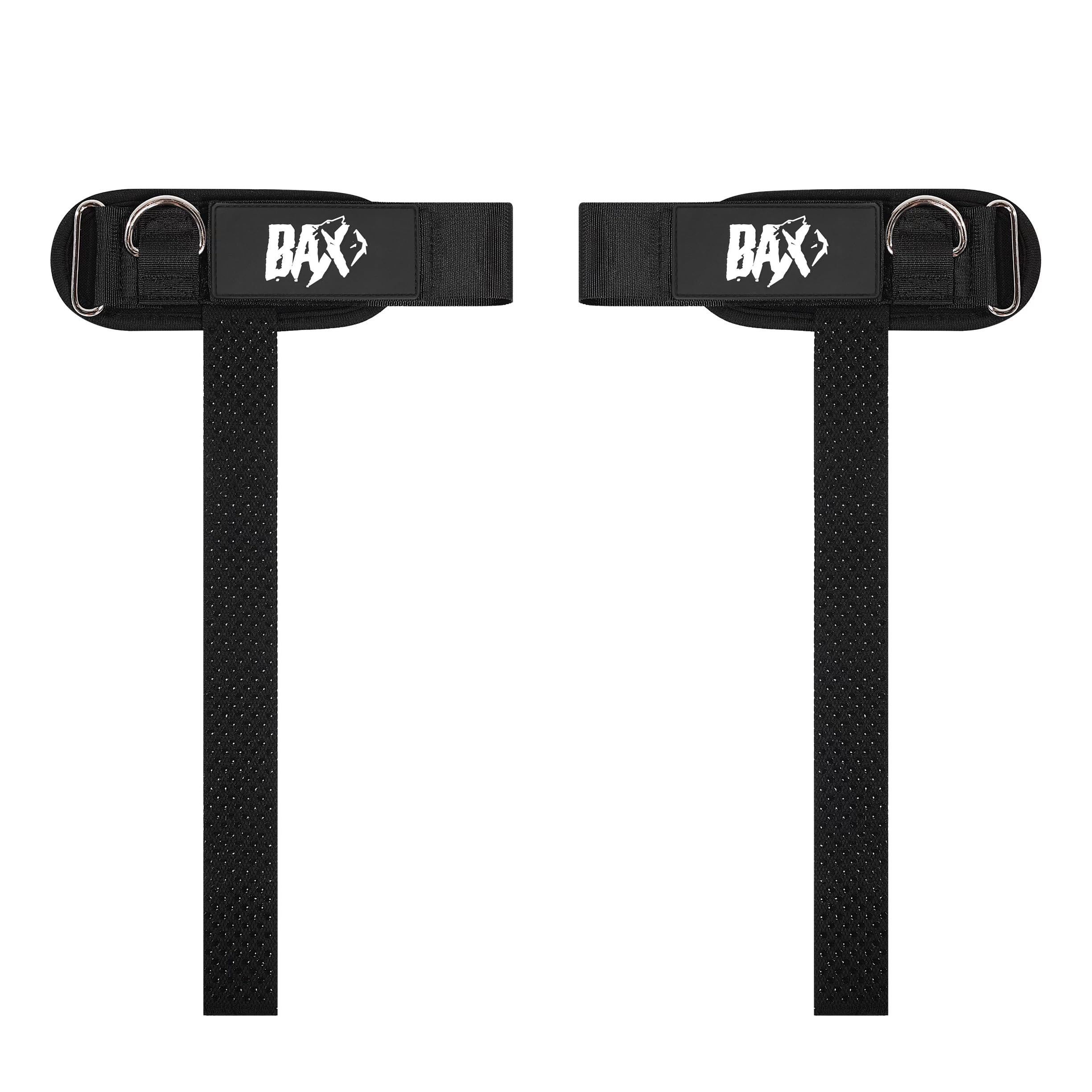 Ekko Weight Lifting Straps With Cuffed D Ring, Wrist Support for Men, Heavy Duty Thick Comfortable Lifting Straps, Secure Fit, Enhanced Grip, Straps for Weightlifting & Gym Training, Black
