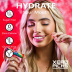 Xero Picks Candies - Infused Flavored Toothpicks (Candies Variety, 5 Pack - 100 Picks) Bubblegum, Pina Colada, Orange Creamsicle, Cotton Candy, Snow Cone and Candy Cane