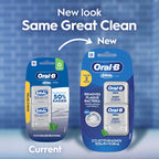 Oral-B Glide Deep Clean Cool Mint Dental Floss, Value 2 Pack (40m Each)