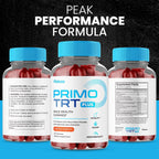 Primo TRT Gummies, Primo TRT Plus Advanced Performance Blend Supplement, PrimoTRT Try Prime Gomitas Maximum Strength Males Support for Overall Health Wellness All Natural Ingredients (60 Gummies)