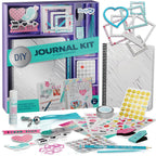 Pretty Me DIY Journal Kit for Girls - Gift for 8-14 Year Old Girl - Cool Birthday Gifts Ideas for Teens - Fun, Cute Art & Crafts Kits for Tween Teenage Kids- Scrapbook & Diary Supplies Toy Set