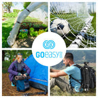 GOEASY0312 Ball Bungee Cords 6 Inch - 50 PCS Bungee Balls with Elastic String for Canopy, Tarp, Straps, Tent, Poles & Wires, for Outdoor & Indoor Activities