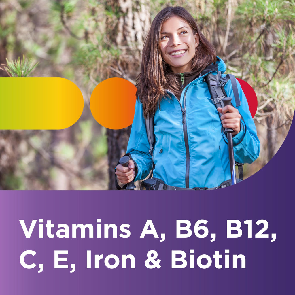 Centrum Multivitamin for Women, Multimineral Supplement with Iron, Vitamin D3, B Vitamins and Antioxidant Vitamins C and E, Gluten Free, Non-GMO Ingredients - 250 Count (Pack of 12)