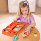 Melissa & Doug Disney Princess Moana Magnetic Dress-Up Wooden Doll Pretend Play Set (30+ pcs)