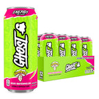 GHOST Energy Drink, Zero Sugars, 12-Pack, Warheads Sour Watermelon, 16oz