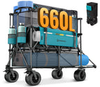 FUNDANGO 660L Double Decker Wagon with Tailgate and High Extender