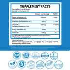 1Q Focus – Liquid Cognitive & Brain Support Natural Drops for Kids | Acetyl L-Carnitine + B1, B6, B12 & Folate | Sugar-Free, Vegan, Non-GMO, Gluten-Free | Advanced Absorption | 2 fl oz 30 Servings
