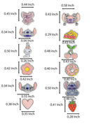 Disney Lilo and Stitch Earrings for Women Pack of 12 Official License