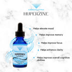 Absonutrix Huperzine-A Liquid Supplement 400 mcg, 200 Servings per Bottle of 4oz, Made in USA, Quick Absorption, Quality Potent Ingredients, Non-GMO, GMP Certified Facility, Cruelty-Free Products