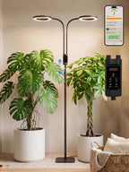 GLOWRIUM Smart Grow Lights for Indoor Plants,Plant Light with Bluetooth App