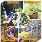 20 Pcs Pruning Shears for Gardening, Beige Garden Clippers Handheld Heavy Duty Plant Scissors Bypass Pruning Shears for Gardening Yard Hedge Flowers Tree Trimming Plant Cutter