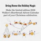 Walker’s 2026 Advent Calendar with Shortbread Cookies from Scotland - 24 Count (10.4 oz) - Limited Edition Cookie Box with Christmas Cookies in Various Shapes and Flavors