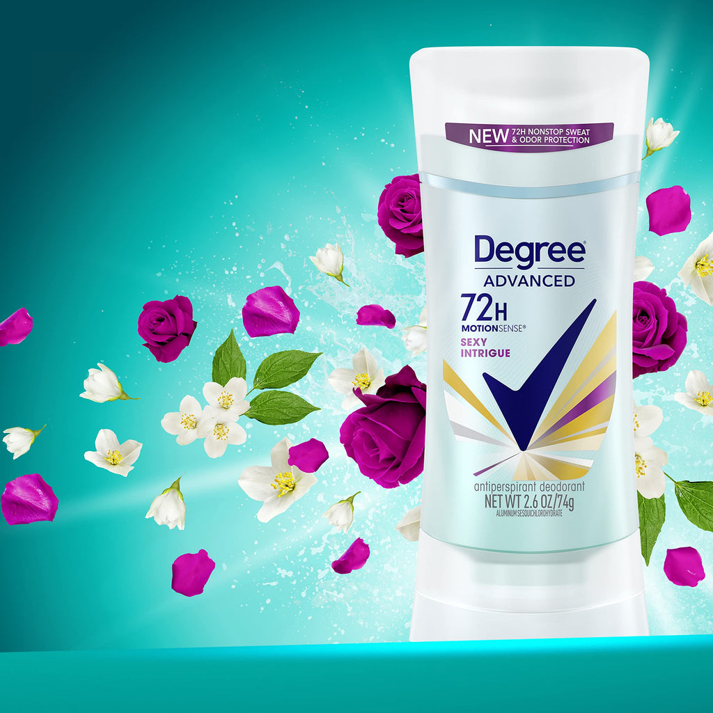 Degree Antiperspirant Deodorant Sexy Intrigue 2.6 oz 4 Count