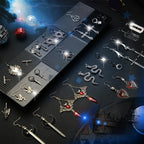 Yinkin 40 Pairs Gothic Earrings Set for Women Men Punk Grunge Y2k Dangle Earrings Bat Cross Snake Skull Goth Jewelry Set(Classic)
