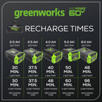 Greenworks Pro 60V 10A Dual Port Rapid Charger