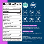 Venture Pal High Sodium Sugar-Free Electrolyte Powder Packets - Hydration Packets with Sodium, Potassium & Magnesium | Zero Calories | Vegan, Keto, and Paleo Friendly | 30 Sticks
