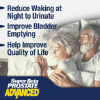SUPER BETA PROSTATE Advanced Chewables - Prostate Support Supplement for Men's Health (60 Chews, 1-Bottle)