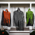 JOYIN Halloween Hanging Grim Reapers (3 Pcs), One 47” and Two 35” Grim Reapers, Halloween Skeleton Flying Ghost for Haunted House Prop Décor, Outdoor Indoor Décor