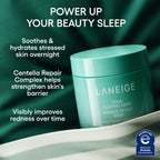 LANEIGE Cica Sleeping Mask: Korean Sensitive Skin Sleeping Mask for Soothing Hydration & Barrier Repair
