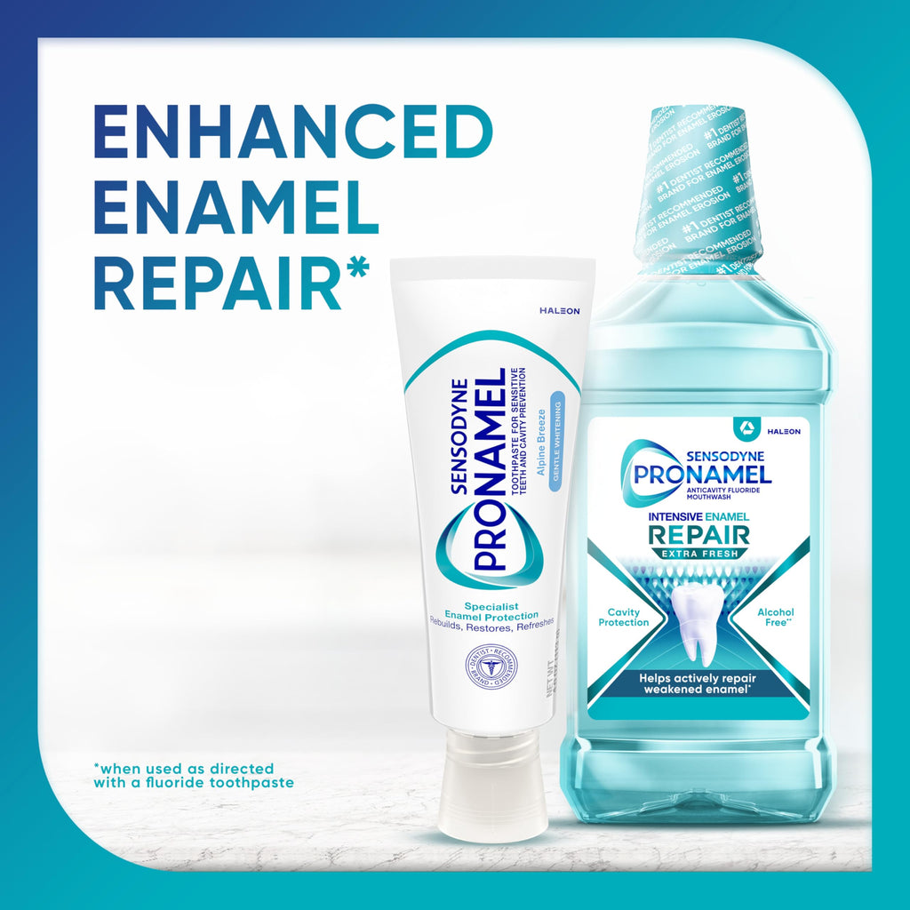 Sensodyne Pronamel Gentle Whitening Alpine Breeze Toothpaste - 0.8 ounce -Travel Size