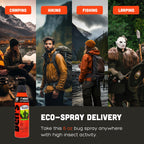 Ben's Tick & Insect Repellent Eco Spray - Bug Spray with 30% DEET for Mosquitoes, Ticks & More - Up to 7 Hours of Protection - Fragrance-Free - 6 oz (2 Pack)
