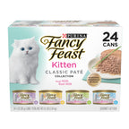 Purina Fancy Feast Wet Kitten Food Variety Pack, 3 oz cans, 24-Pack