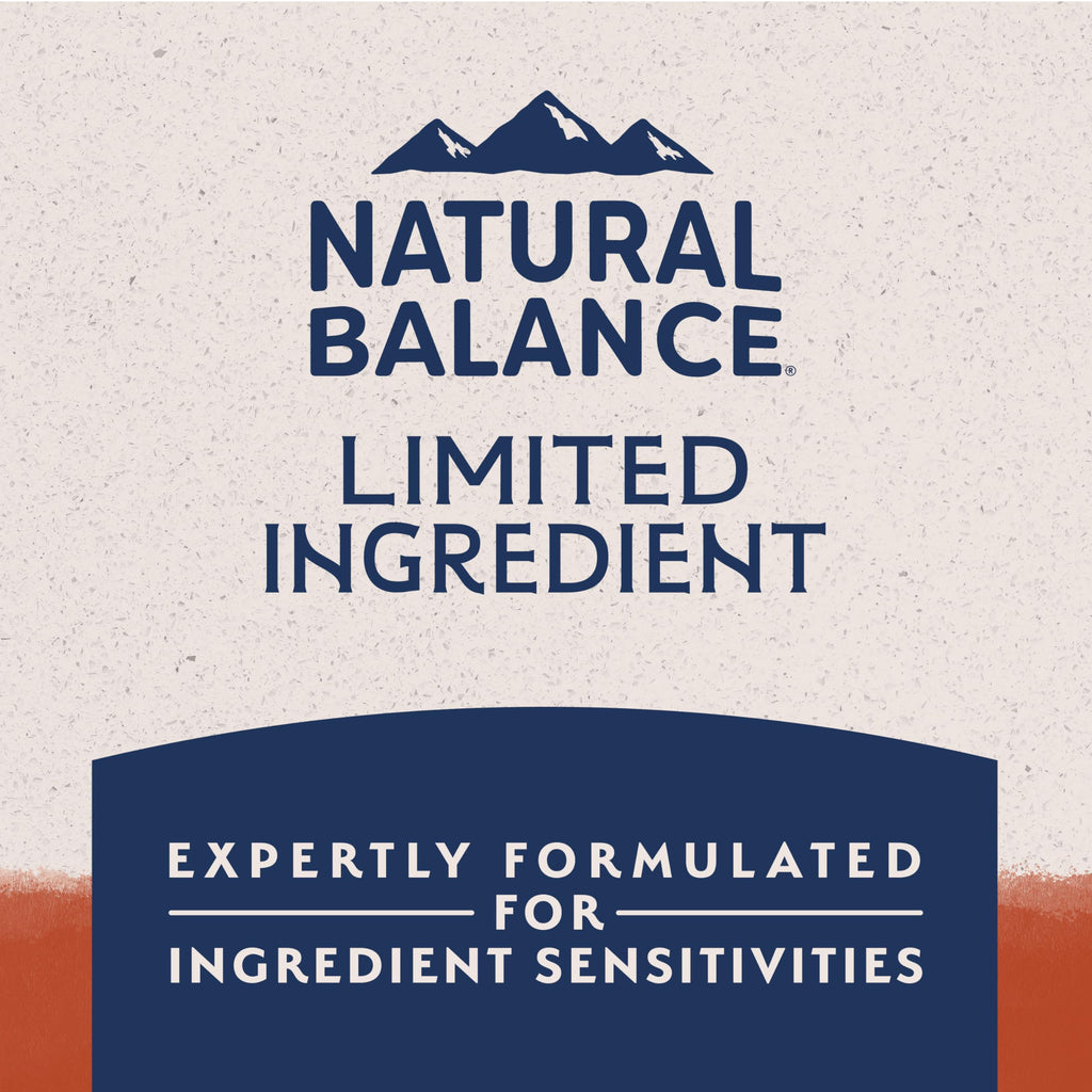 Natural Balance Limited Ingredient, Dog Food, Salmon & Sweet Potato, 24 lb