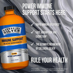 Sovereign Silver Immune Support - Colloidal Silver, Bio-Active Silver Hydrosol, 10 ppm, Liquid Twist Top, 32 Fl Oz, (946 mL)