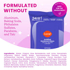 Lume Acidified Deodorant Wipes - 15 ct, 3 pk (Soft Powder)