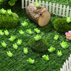 Geelin 50 Pcs Mini Resin Grasshopper Figures, Realistic Bug Ornaments