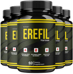 (5 Pack) Erefil Capsules - Official Erefil Pills Advanced Premium Formula Support Maximum Strength, All Natural Ingredients Vitamins for Overall Health & Wellness Reviews, 300 Capsules for 5 Months