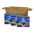 Always Discreet Adult Incontinence Overnight Underwear for Women, Small/Medium, Up to 100% Bladder Leak Protection, 48 Count (3 Packs of 16)