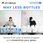 Athena Blended Bloom A&B 2-Part Fertilizer 1 Gallon NPK A 4-0-5 | B 0.7-6-5