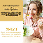 Mara Labs BerbElite | 350mg Berberine HCL & Broccoli Seed Complex for Increase Bioavailability | 30 Vegan Capsules