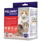 FELIWAY MultiCat 30 Day Cat Calming Plug In Pheromone Diffuser Starter Kit, 48ml - Helps Reduce Conflicts and Signs of Tension in Multi-Cat Households